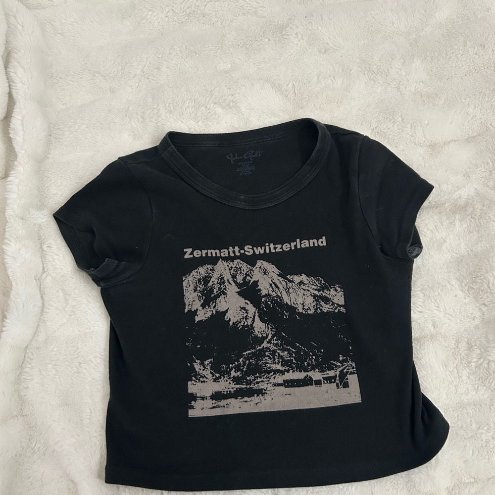 Black Graphic Kids T-Shirt